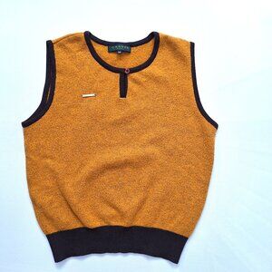 Carven Ochre Sweater Vest